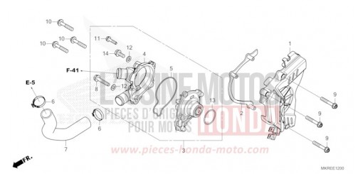 POMPE A EAU CBR1000SPR de 2024